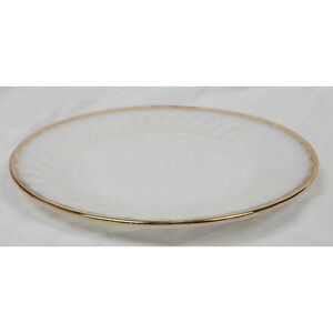 Vintage Oven Fire-King Ware White Porcelain Plate